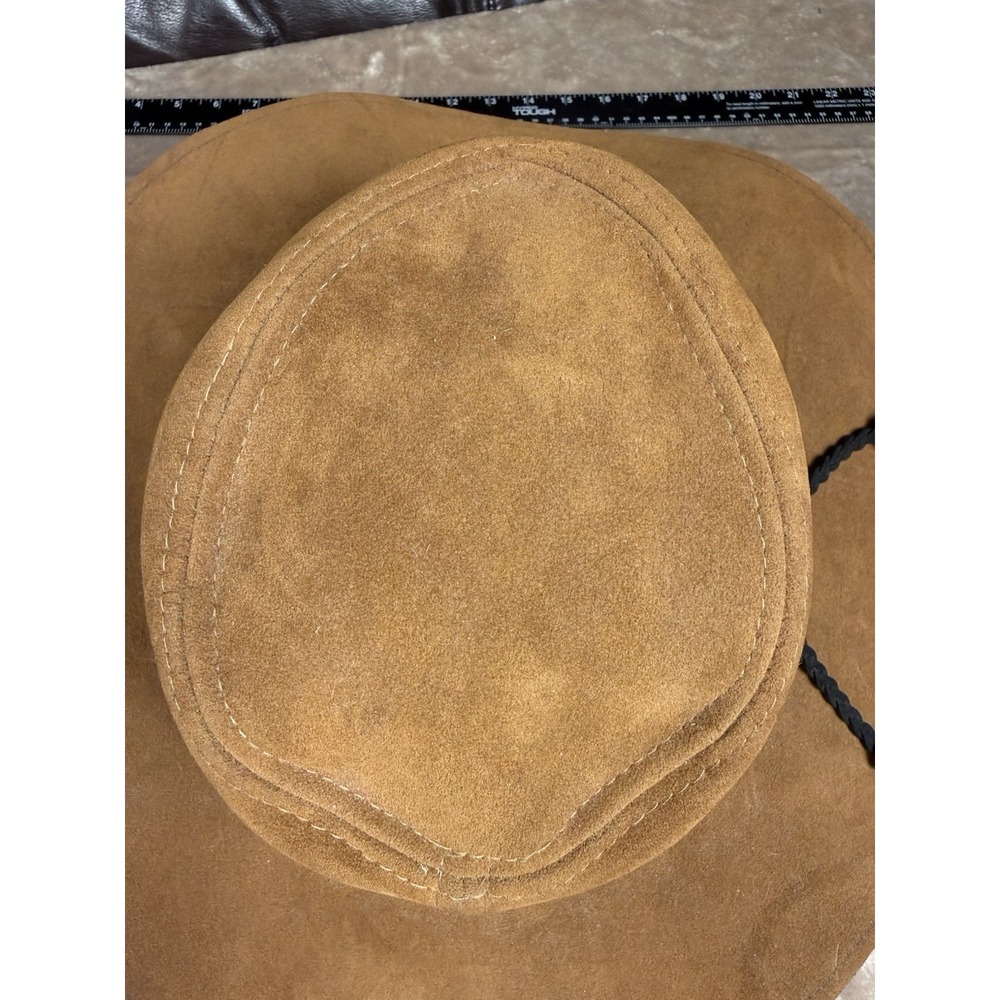 Altar'd State Brown Wide Brim Braided Cowboy Hat Western Women's One Size - Picture 6 of 13